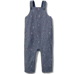 NWT JANIE AND JACK Chambray Overalls